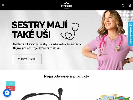 staráme se o ty, kdo se starají.. jsme jedni z vás
víme, že povolání zdravotníků je náročné, proto se vám snažíme přinést jen to nejlepší, aby jste se mu mohli věnovat na 100%.





vyrábíme oblečení v české republice
dbáme na kvalitu našich výrobků, díky poctivé výrobě vám produkty vydrží roky.





…