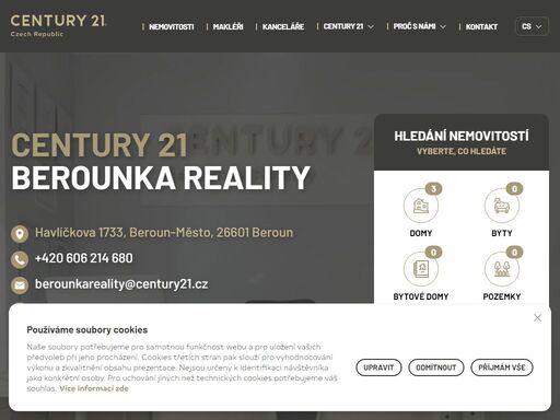 stovky nemovitostí na prodej každý den. to je realita.