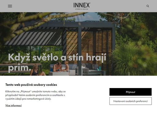 interiérové i exteriérové stínění a designový nábytek pod jednou střechou. navštivte náš showroom a my vám pomůžeme vyladit váš domov podle vašich představ.