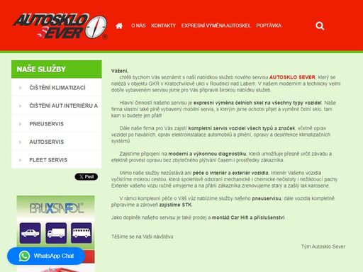 autosklo sever roudnice nad labem - výměna čelního skla za skvělé ceny