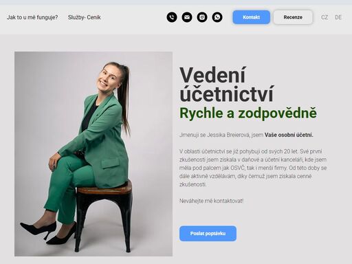 vedení účetnictví, daňové evidence