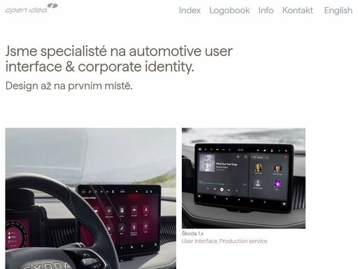 design always comes first. we specialize in automotive user interface & corporate identity.