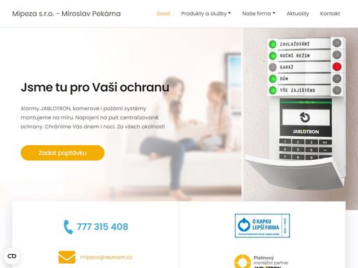 poskytujeme profesionální služby na zabezpečení rodinného domu či bytu v  středočeském kraji, po dohodě i mimo středočeský kraj.