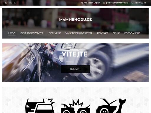 www.mamnehodu.cz