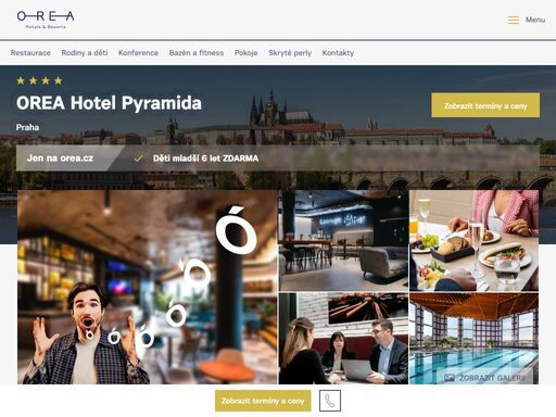 orea hotel pyramida nabízí moderní ubytování kousek od pražského hradu, s wellness a konferenčními prostory.
