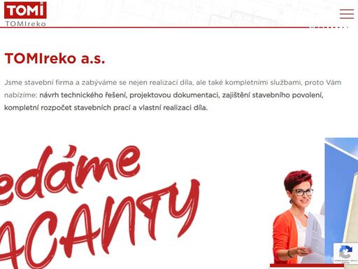 stavební firma tomireko - třebíč. provádíme kompletní stavby a rekonstrukce, zateplování budov. působíme v brně, praze a v celé čr.