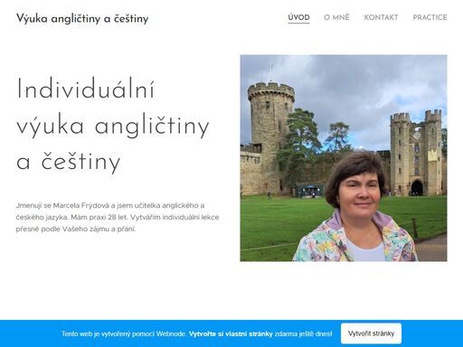 výuka angličtiny a češtiny mgr. marcela frýdová