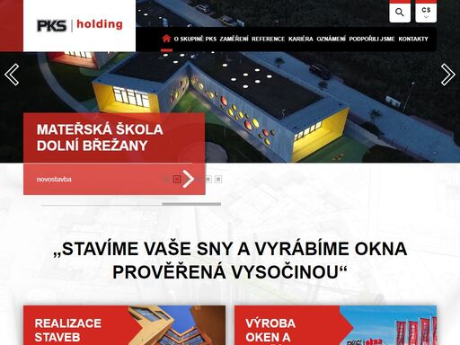 jsme silná, stabilní, technicky vyspělá a dynamicky se rozvíjející skupina firem. zaměřujeme se na dodávky staveb pro soukromé a veřejné investory od výkupu pozemku až po kolaudaci.