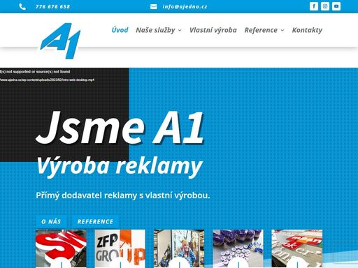 firma a1 výroba reklamy nabízí kompletní reklamní servis. s více jak 10letými zkušenostmi jsme pro vás schopni zajistit jakoukoliv reklamu.