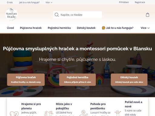 nabízíme půjčovnu kvalitních hraček, pojízdnou herničku a eventovou hernu pro vaše akce. dopřejte dětem radost z nových hraček bez zatížení rodinného rozpočtu.