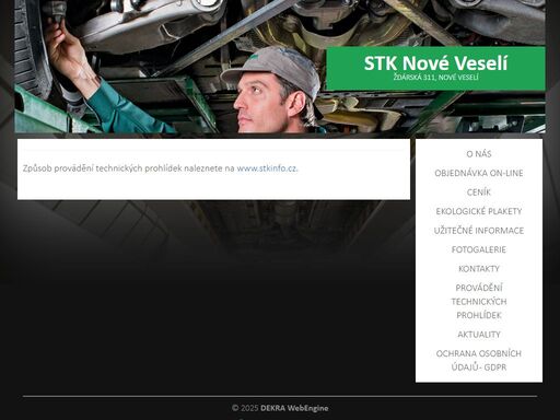 dekra cz a.s. - stk, sme, tuning, auto, skoleni, kurzy
