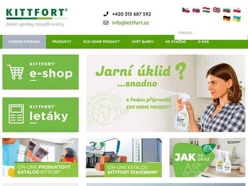 kittfort praha je výrobce interiérových a tónovacích barev, tmelů, lepidel, pryskyřic, stavebních surovin, technické drogerie a přípravků pro zahradu.
