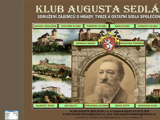 www.klub-augusta-sedlacka.cz