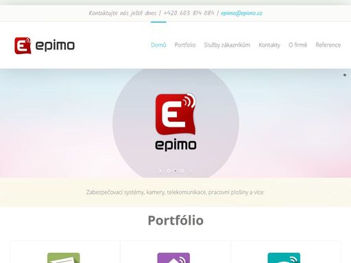 zabezpečovací, požární a kamerové systémy, telekomunikace, datové sítě, ozvučení, jednotný čas, strukturovaná kabeláž, centrální vysavače, pracovní plošiny