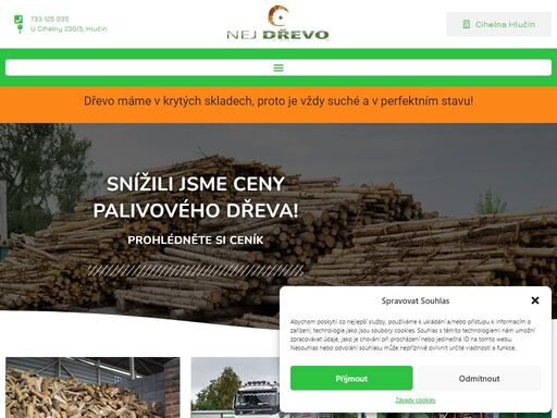 nabízíme pestrý sortiment kvalitního a levného palivového dřeva v areálu cihelna hlučín. v nabídce máme štípané dříví balené do válců, ale také sypané, odřezky, špalky, peletky, brikety, mulčovací kúru a další sezónní produkty. dřevo si sami zpracováváme a balíme.