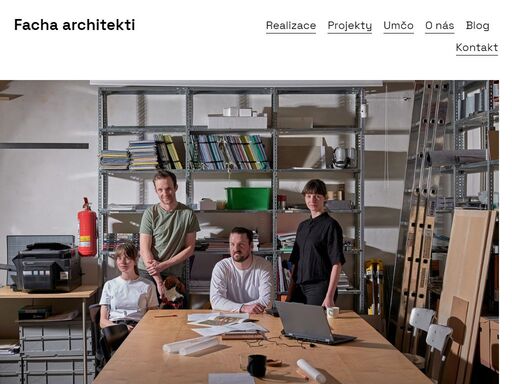 architektonický atelier facha architekti. od konceptu po realizaci.