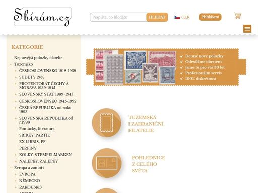 největší nabídka filatelie a hledaných poštovních známek. přes 30 000 položek skladem, vše odesíláme obratem. jsme tu pro vás od 1995 a jsme naprosto diskrétní.