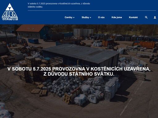 jsme specialisté na recyklaci kovů. vaši významní partneři s dlouholetou zkušeností. spolehlivý partner pro životní prostředí. zjistěte více!