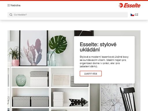 esselte je výrobce a dodavatel kancelářských potřeb a moderních řešení pro vaši kancelář. navštivte naše webové stránky a vyberte si ty správné výrobky,  služby a řešení vaší kanceláře.