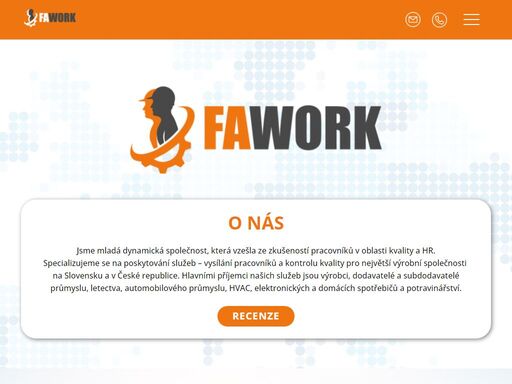 fawork.cz, fawork, fa-work, radek patérek, kontrola kvality, uklidové služby, headhunting, fotovoltaika, fotovoltaicke panely, manegement fawork