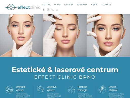 plastická chirurgie, krása, estetika a laserové ošetření. nabízíme ucelený program péče o tělo.