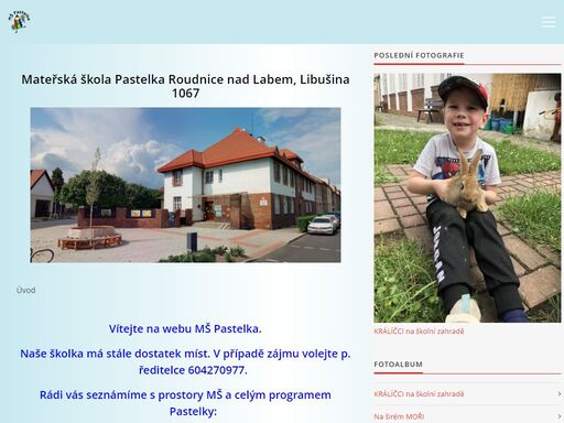 informace o mateřské škole