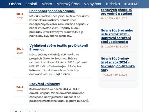 www.lucany.cz