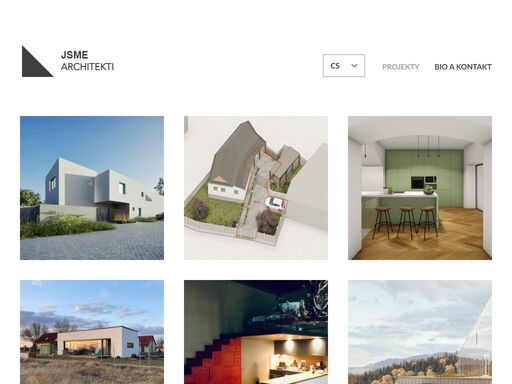 jsme architekti. ukázka z našich prací, realizované projekty a architektonické studie, vizualizace a soutěže. 