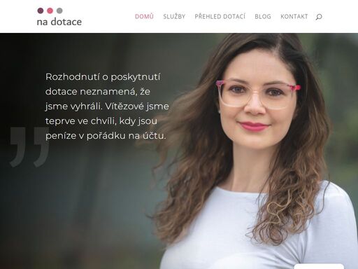 jsme tým odborníků na dotace z eu i národních fondů. na vaše přání a sny umíme získat až 100% dotaci, ať už se jedná o dotace pro obce, podnikatele, dotace na zateplení, fotovoltaiku, elektromobil, dětské hřiště nebo dotace na zaměstnance. pojďte do toho s námi.