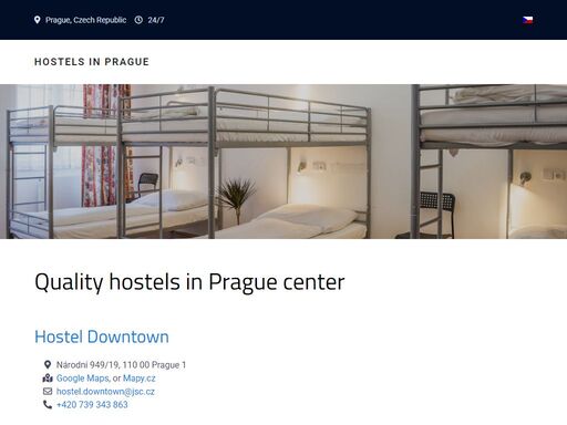 quality hostels in prague
