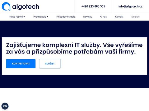 máte zájem o erp nebo crm systémy? chcete svá data uložit na bezpečné místo nebo hledáte technologie pro call centra? kontaktujte nás, rádi vám pomůžeme.