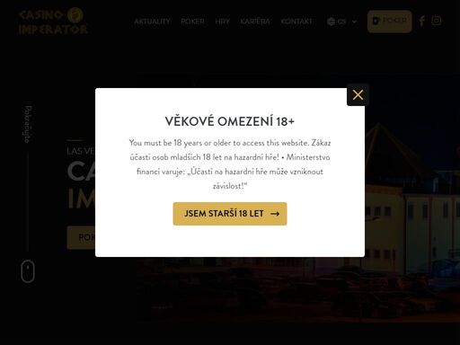 vítáme vás na stránkách casino imperator. užijte si pohostinnost, nejlepší zábavu a úžasnou kvalitu v kasinu.