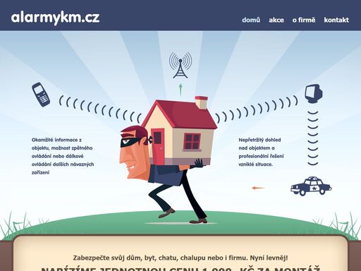 montáž, údržba a servis slaboproudých a zabezpečovacích zařízení