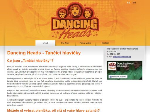 dancingheads, tančící hlavy, zábava, party, high-tech zařízení, hudba, tanec