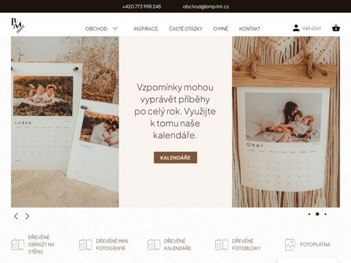 vítejte v našem e-shopu, kde najdete originální produkty, které dají vašim zpomínkám druhý život. dřevěné fotografie, klasické fotografie, leporela a mnoho dalšího.