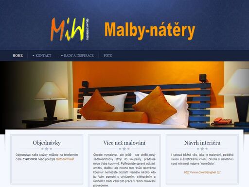 jsme malířská firma působící na plzeňsku zabývající se malováním interiérů, nátěry fasád a dalšími pracemi souvisejícími s tímto řemeslem. v oboru působíme již od roku 1994.