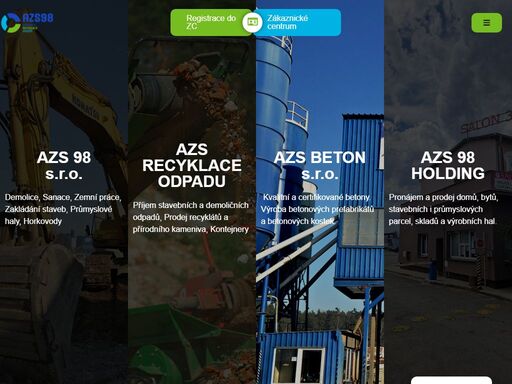 zabýváme se recyklací stavebního odpadu. stavíme, bouráme. namícháme vám beton. zařídíme převoz. prodej recyklátů a přírodních kameniva.