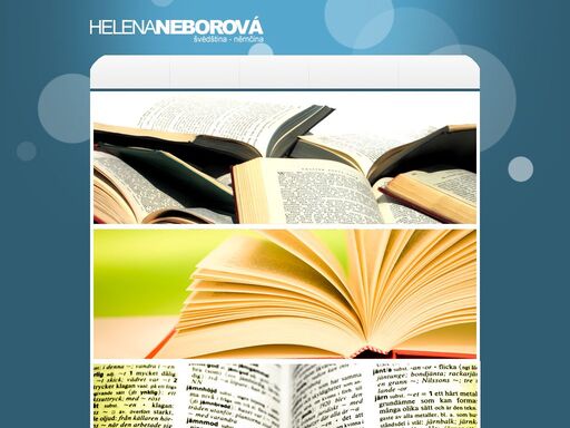 helena neborová - profesionální překlady do švédštiny a němčiny