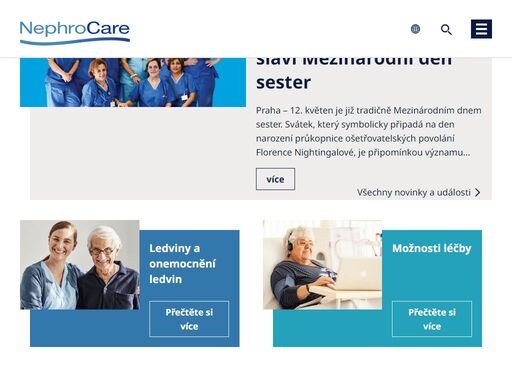 nephrocare – zdravotní služby společnosti fresenius medical care pro pacienty s onemocněním a selháním ledvin.