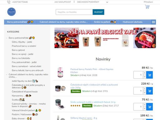 jděte za svými sny a udělejte ze světa sladší místo.... jak to všechno začalo…
jako máma tří malých princezen jsem neustále kupovala posypky. sypaly jsme je všude – na zmrzlinu, palačinky, do jogurtu... a samozřejmě na naše domácí výtvory: křivé dorty, propadlé muffiny i rozbité cupcakes. posypky nám pomáhaly…