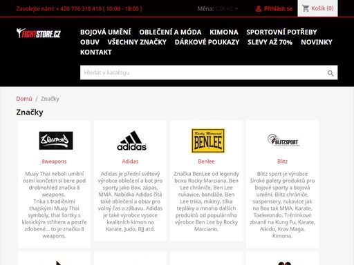 vše pro bojové sporty a umění. fight oblečení, mma shop, největší výběr zboží na box, kickbox, thaibox, mma, bjj, karate a judo. nabízíme fight značky venum, hayabusa, ufc, under armour, phantom a další
