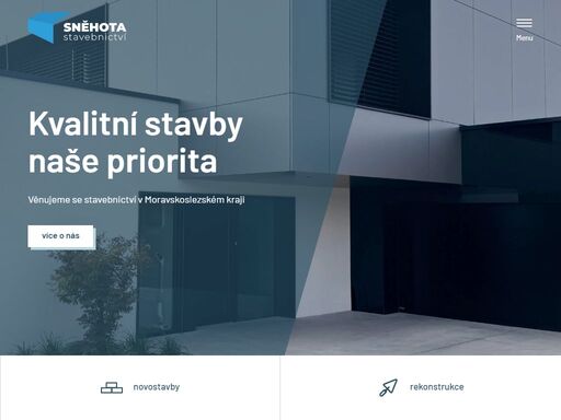 stavby a rekonstrukce. budujeme novostavby; rekonstruujeme domy a byty; zateplujeme budovy. věnujeme se stavebnictví v moravskoslezském kraji.
