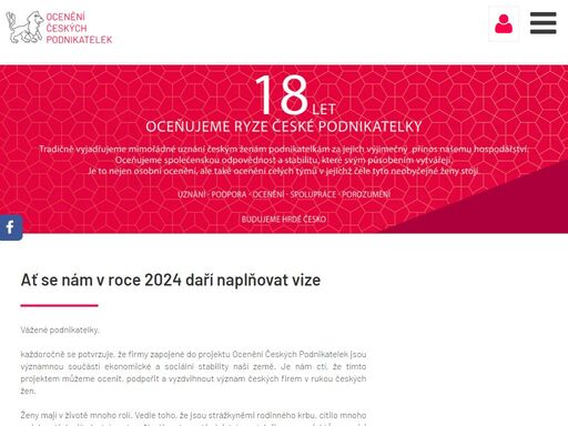 oceňujeme nejlepší ryze české podnikatelky v české republice.