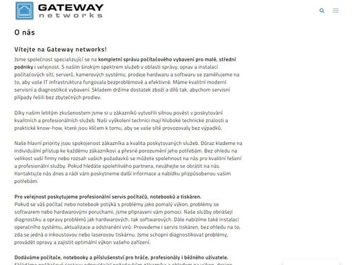 gatewaynetworks.cz