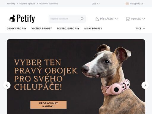 široký výběr chovatelských potřeb. ?? ihned připraveno k odeslání. ?? obojky, vodítka, postroje a doplňky pro psy. ?? poradíme s výběrem po - pá.