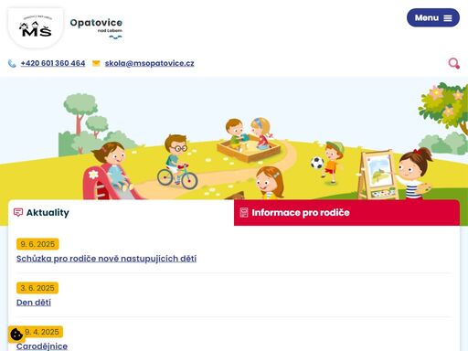 naším cílem je, aby se děti v prostředí mateřské školy cítily dobře, aby zažívaly pocity úspěšnosti a aby se do mateřské školy těšily. máme 5 tříd.
