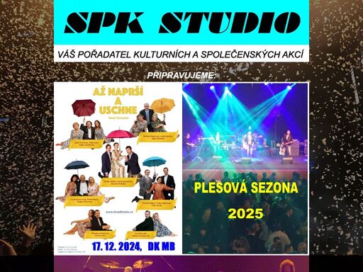 vítáme vás na stránce agentury spk studio. již od roku 1996 vkládáme profesionalitu, spolehlivost a nápady do projektů, které baví, informují i vzdělávají. 