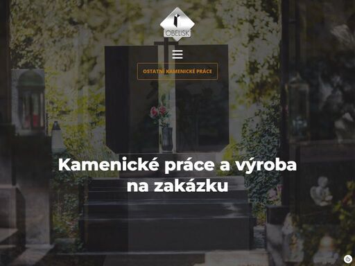naše díla realizujeme z nejkvalitnějšího kamene na trhu, který odebíráme od světových i tuzemských lomů.