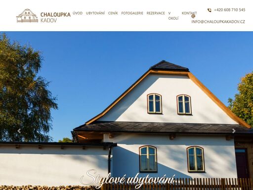 v naší chaloupce naleznete klid, odpočinete si od shonu všedních dnů a v prostředí žďárských vrchů načerpáte nový životní elán