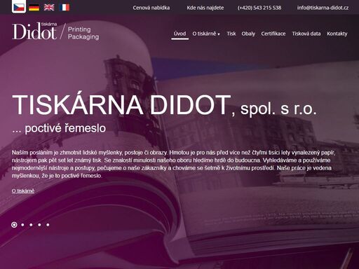 ofsetový tisk brno, výroba a konstrukce obalů, knihařské zpracování, grafické návrhy, certifikovaný nátisk